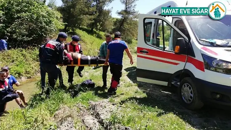 Alzheimer hastası arazide baygın halde bulundu