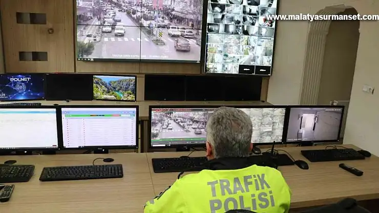 Amasya'da KGYS ile trafik denetimi