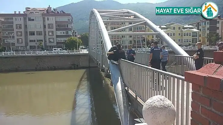 Amasya'da intihar etmek istedi, itfaiye kurtardı