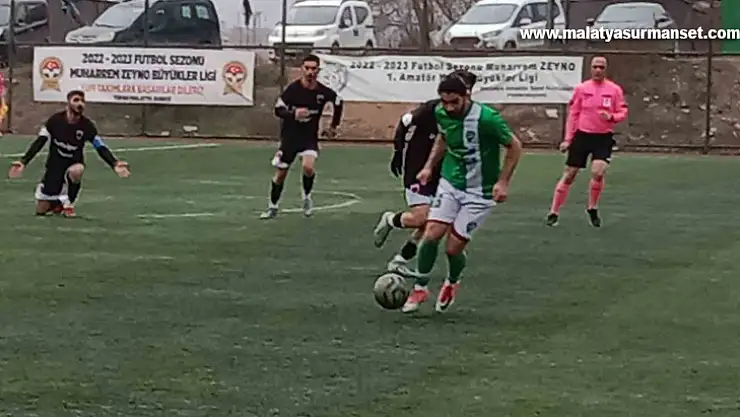 Amatör maçlara kar engeli