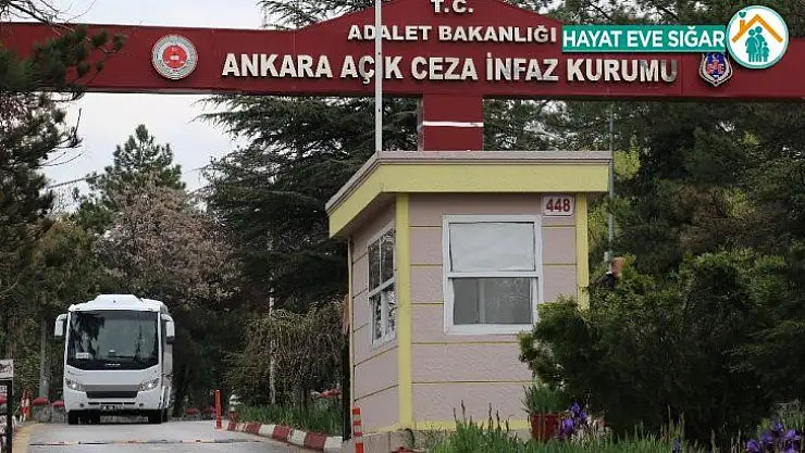 Ankara Açık Ceza İnfaz Kurumundan tahliyeler sürüyor