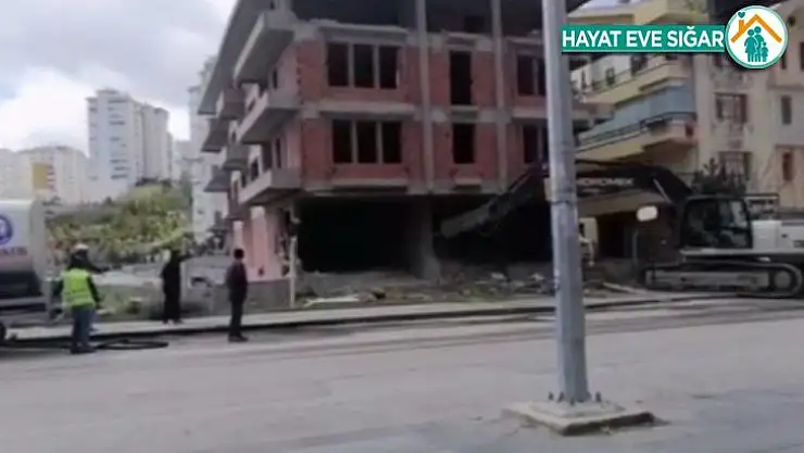 Ankara'da akıl almaz yıkım