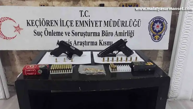 Ankara'da arkadaşını silahla yaralayan şahıs yakalandı