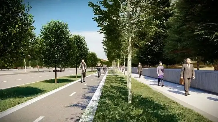 Ankara'da çevre dostu ulaşım dönemi başlıyor: Bisiklet yolu için geri sayım başladı