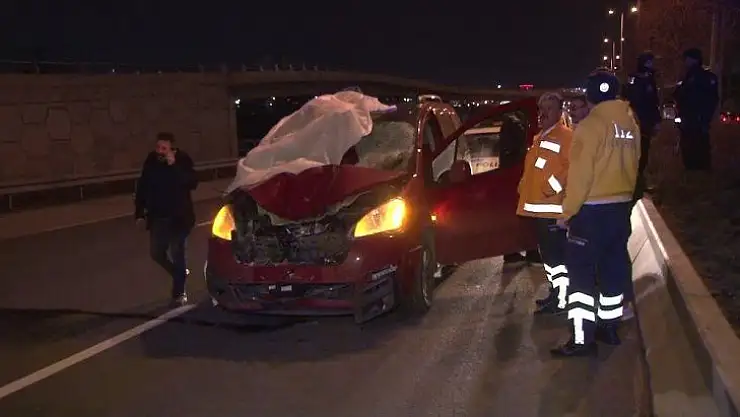 Ankara'da intihar gibi kaza: 1 ölü, 1 yaralı