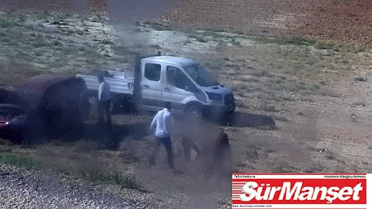 Ankara'da takla atan araç tarlaya uçtu: 2 yaralı
