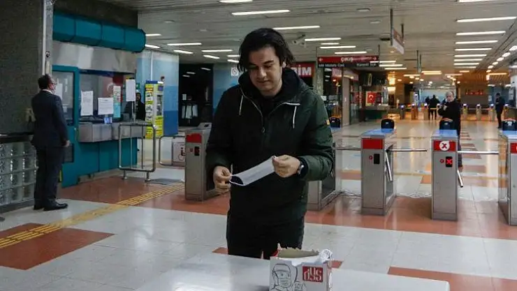 Ankara'da ücretsiz maske dağıtımı başladı
