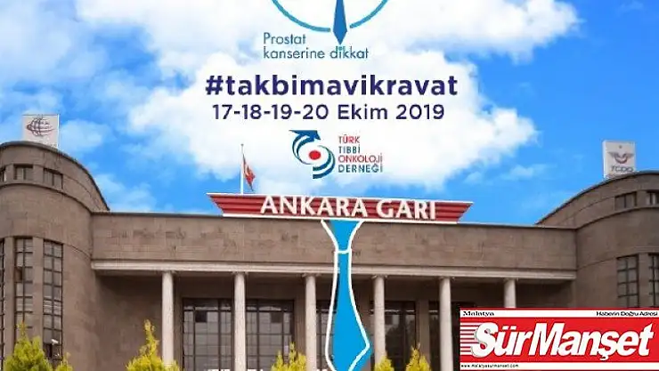 Ankara garı prostat kanseri için mavi kravat takacak