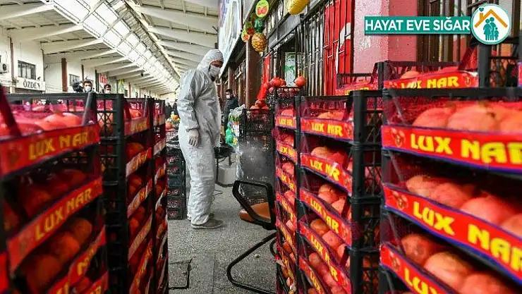 Ankara Toptancı Hali'nde hijyen öncelik