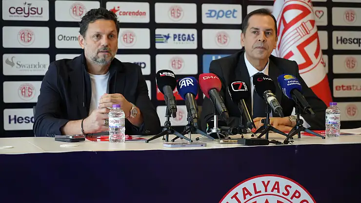 Antalyaspor Erol Bulut ile 2 yıllık sözleşme imzaladı