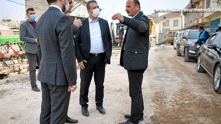 Araban'da doğalgaz çalışmaları sürüyor