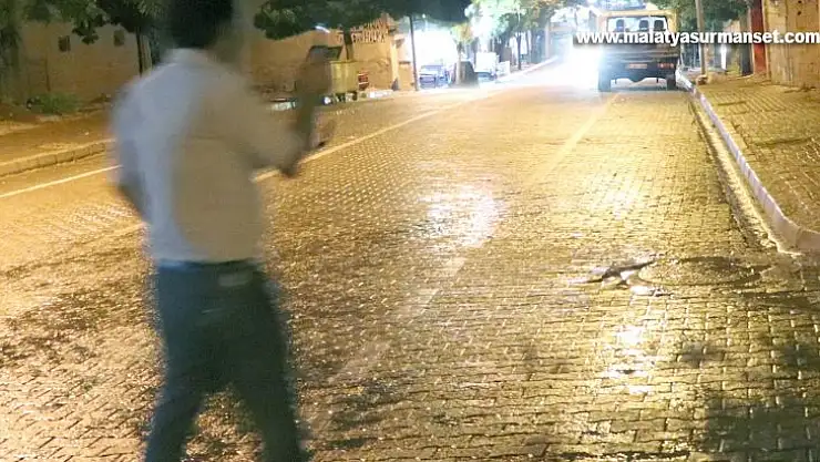Araban'da yağmur serinletti