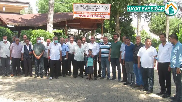 Araban Üreten Çiftçiler Kalkınma Kooperatifi'nin 1'inci Olağan Genel Kurulu yapıldı