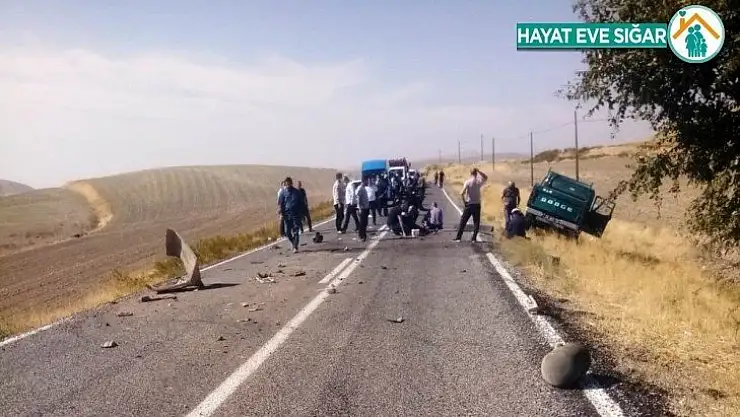 Arapgir'de kaza: 2 yaralı