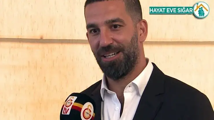 Arda Turan Galatasaray'ın evladı Arda'yı herkese göstereceğim