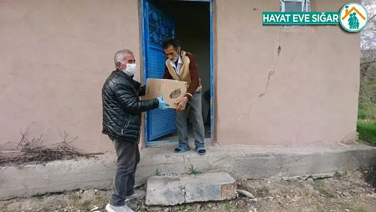 Arguvan Belediyesi, yaşlıların ihtiyaçlarını karşılıyor