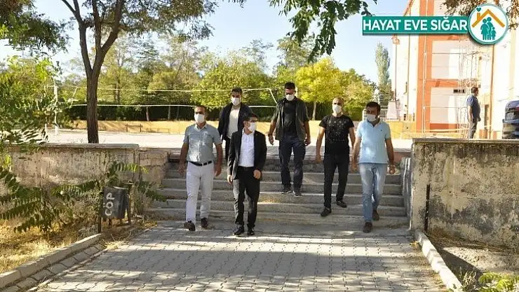 Arguvan'da okullara korona denetimi