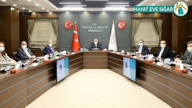 Arslan'dan Hazine ve Maliye Bakanı Elvan'a ziyaret