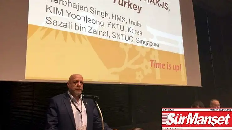 Arslan, Tokyo'da ITUC-AP Genel Kuruluna hitap etti