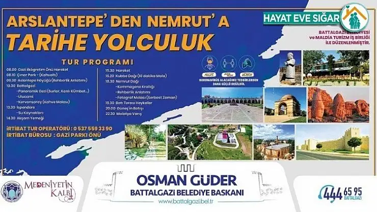 Arslantepe'den Nemrut'a tarihi yolculuk