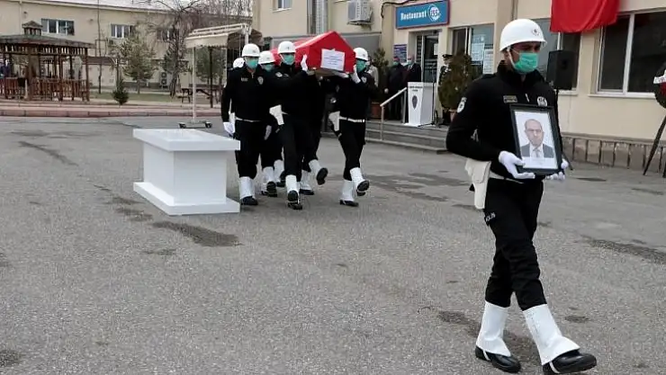 Asayiş Şube Müdürü Salın son yolculuğuna uğurlandı