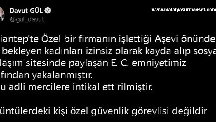 Aşevindeki kadınların videosunu izinsiz çeken şahıs gözaltına alındı