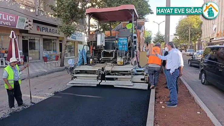Asfalt çalışmalarına hız verildi