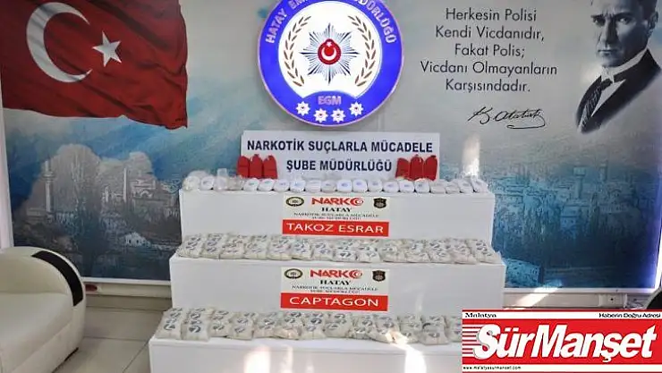 Asi Nehri'nden uyuşturucu çıktı