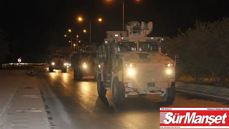 Askeri birlikler Suriye'deki üs bölgelerine hareket etti