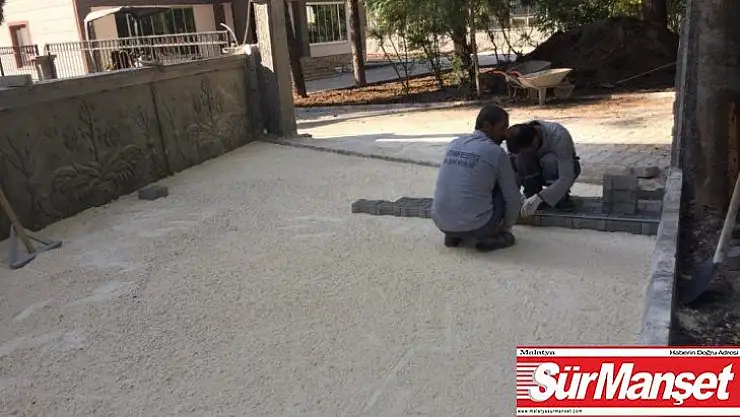 Askerlik Şubesinde çevre düzenlemesi