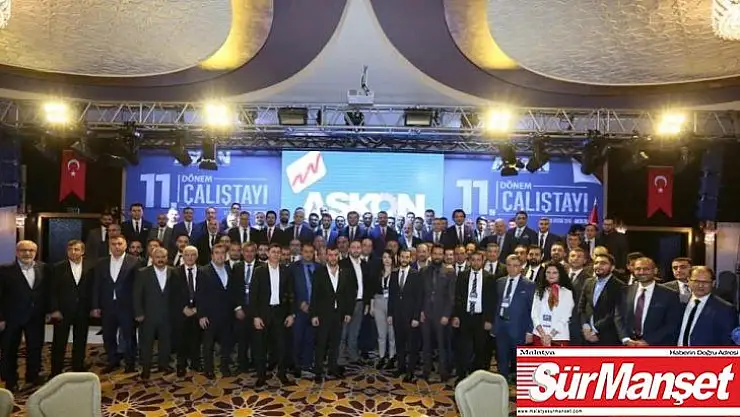 ASKON 300 iş adamı ile Antalya'da