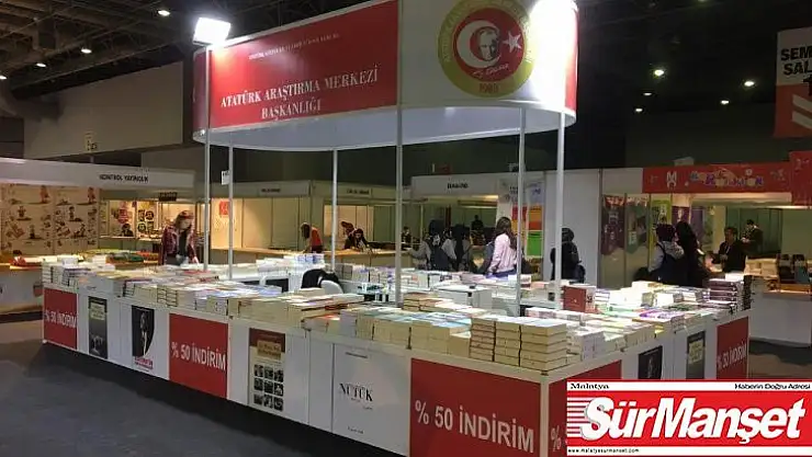 Atatürk Araştırma Merkezi yayınları İstanbul Kitap Fuarı'nda