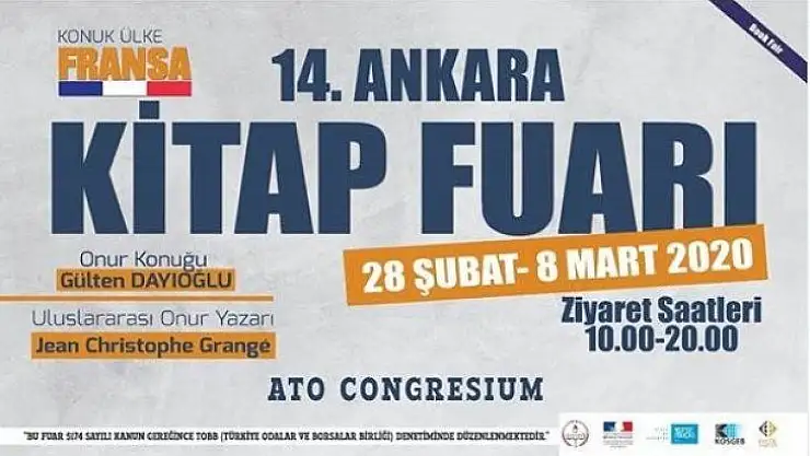 Atatürk Kültür Merkezi Başkanlığı 14. Ankara Kitap Fuarı'nda