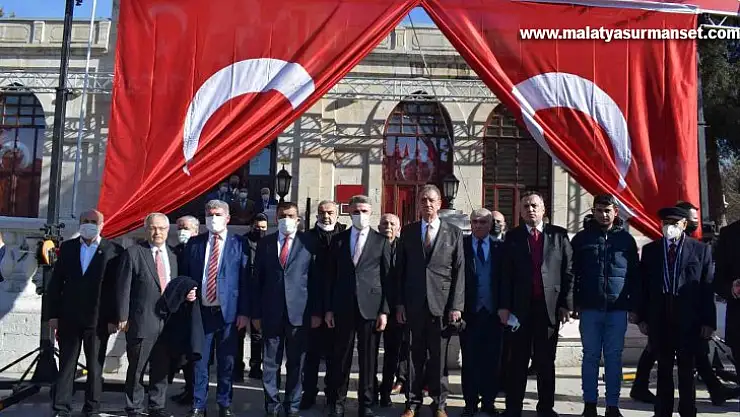 Atatürk'ün Malatya'ya gelişinin 91. yıl dönümü kutlandı