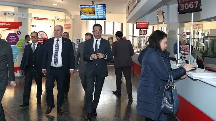 ATO hizmet binası korona virüse karşı dezenfekte edildi