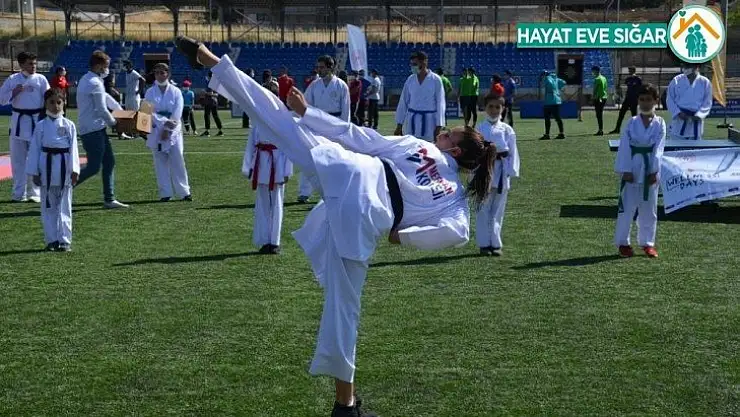 Avrupa Spor Haftası etkinliği açılışı ilgi gördü