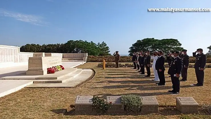 Avustralya Anıtı'nda çelenk koyma töreni gerçekleştirildi