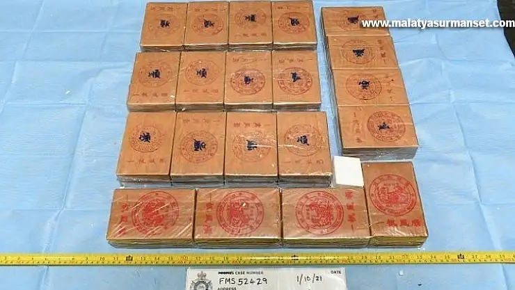 Avustralya tarihinin en büyük uyuşturucu operasyonu