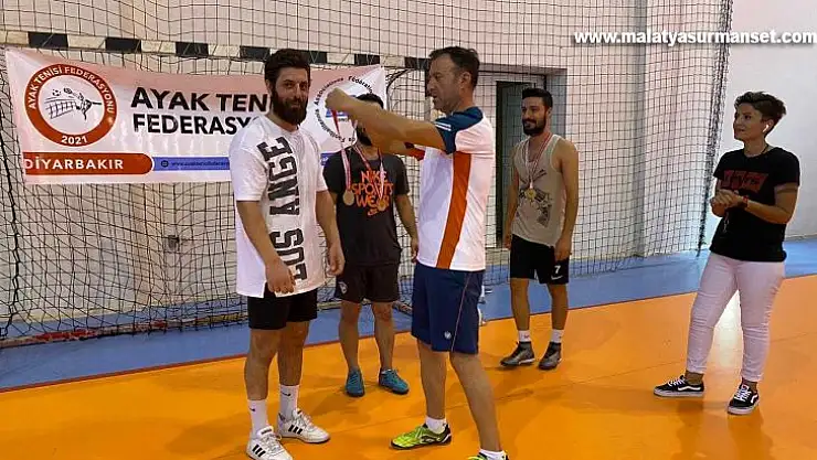 Ayak tenisi bölge yarışmaları Diyarbakır'da yapıldı