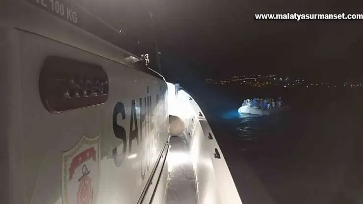 Aydın'da 36 düzensiz göçmen kurtarıldı