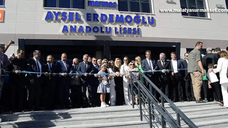 Aysel Erdemoğlu Anadolu Fen Lisesi açıldı