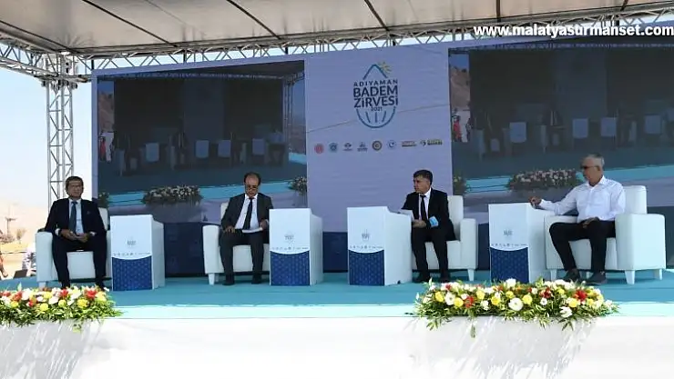 Badem zirvesi Karakuş Ören yerinde gerçekleştirildi