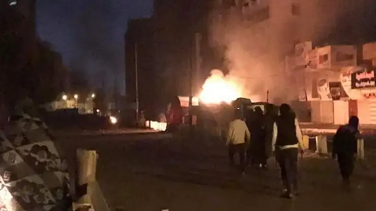 Bağdat'taki hükümet karşıtı protestolara sert müdahale: 23 yaralı