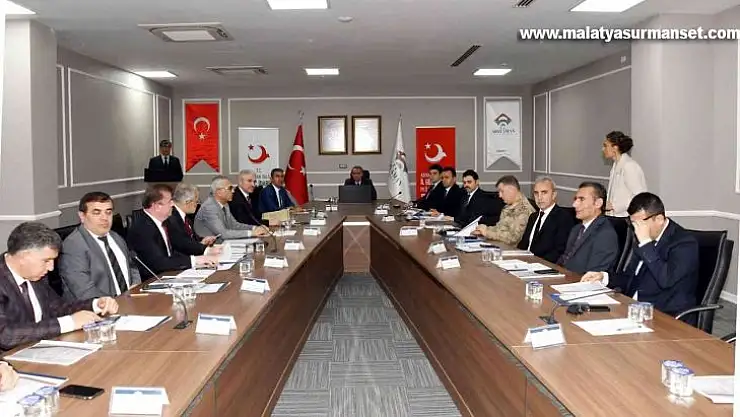 Bağımlılıkla mücadele toplantısı yapıldı