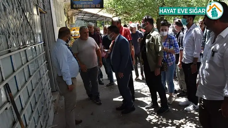 Bağlar Belediye Başkanı Beyoğlu, Bismil'de vatandaşlarla bir araya geldi