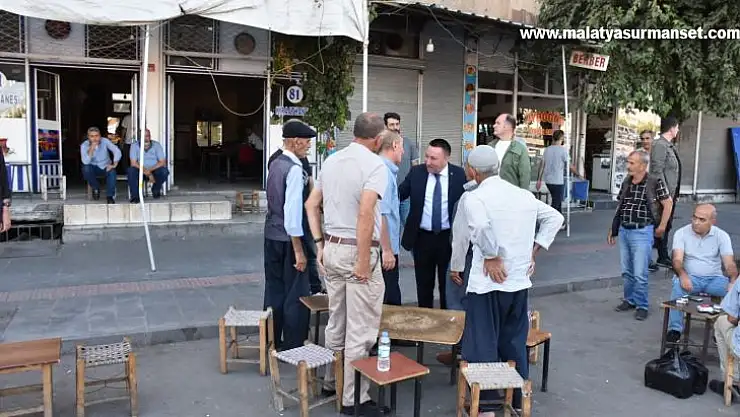 Bağlar Belediye Başkanı Beyoğlu, esnafla bir araya geldi