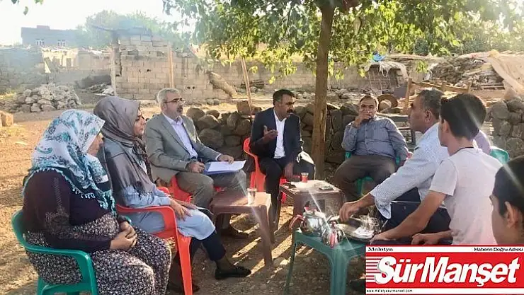 Bağlar Belediye meclis üyelerinden kırsal mahallelere çıkarma