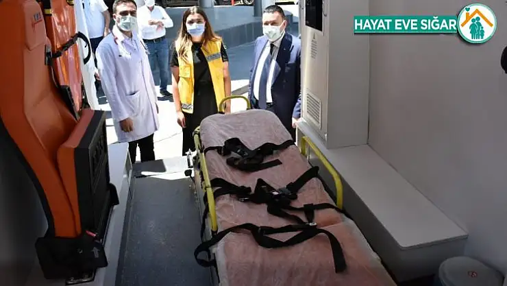 Bağlar belediyesi ambulans ve sağlık ekibi ile pandemi mücadelesinin yanında