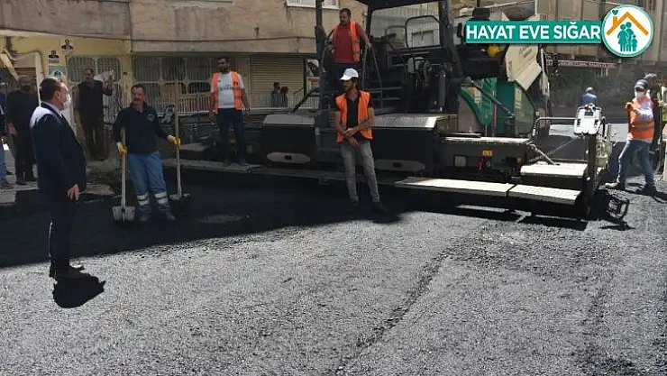 Bağlar Belediyesi asfalt rekoru kırdı