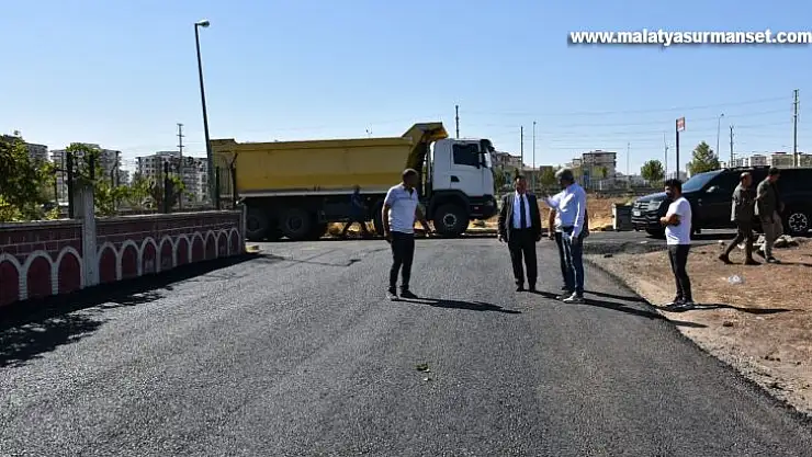 Bağlar Belediyesinde yol çalışmaları devam ediyor